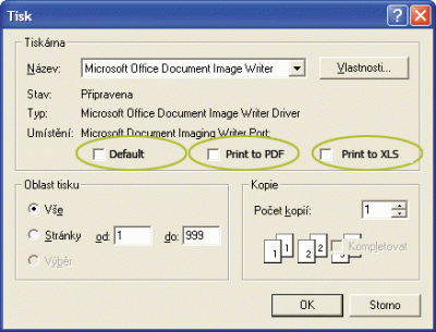 inspiration for printing dialog